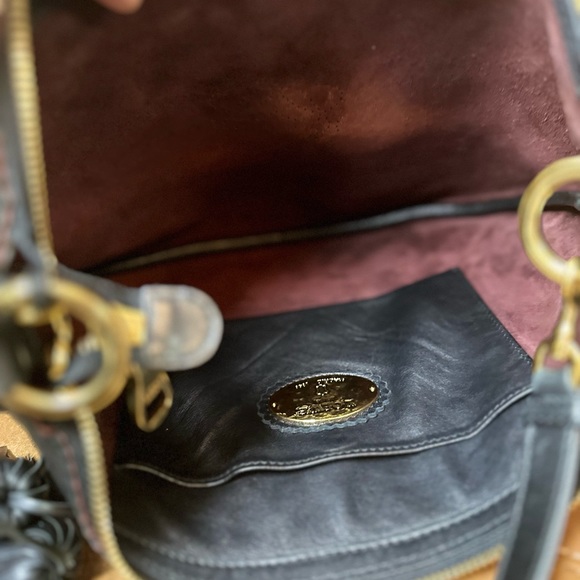 LOEWE Crossbody Leather Bag with Tassel - Picture 11 of 14